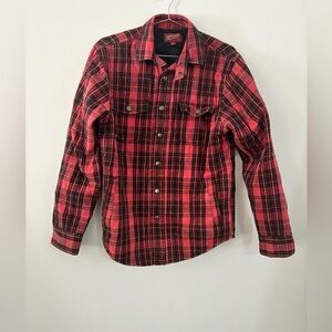 Arizona Jeans Co Red Flannel Jacket size S